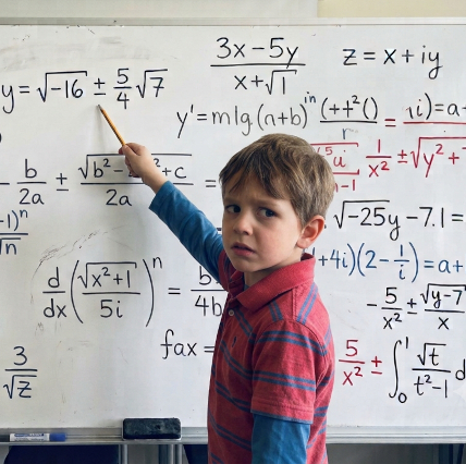 Wait until high school to worry about imaginary numbers