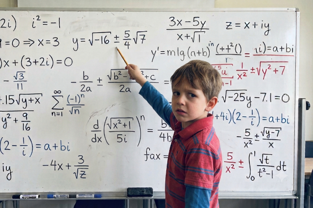 Wait until high school to worry about imaginary numbers